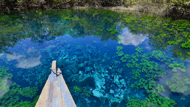 Crater azul