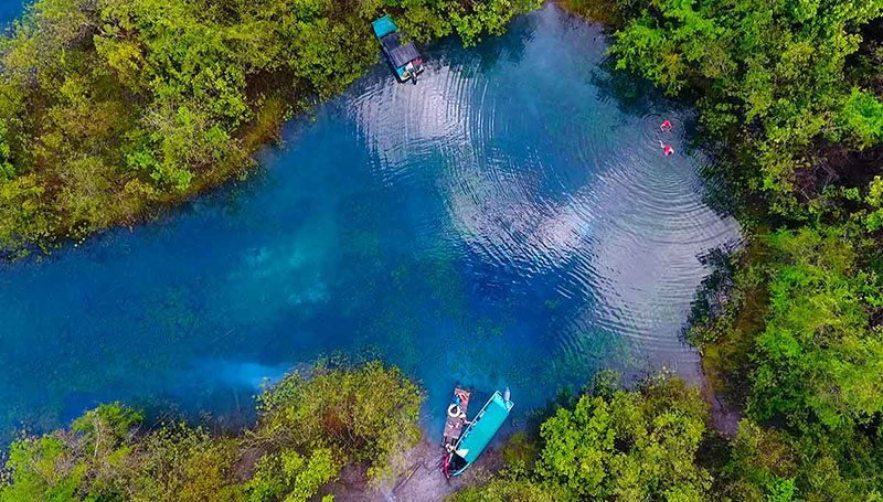 Crater azul