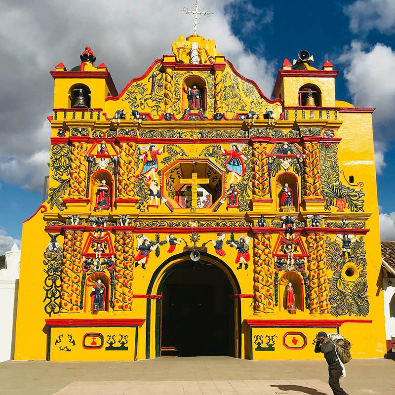 Iglesia San Andrés Xecul