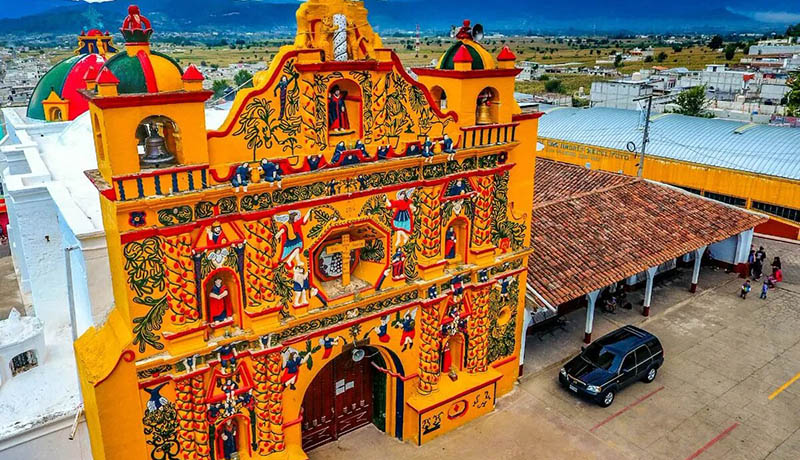 Iglesia San Andrés Xecul