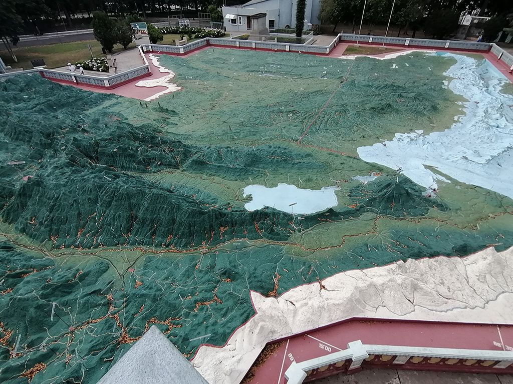 Mapa en Relieve de Guatemala